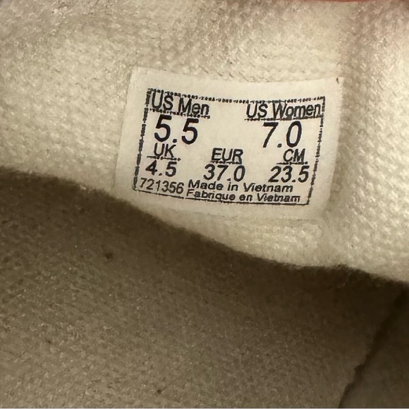 Vans Authentic Checkered Floral Sneakers Artsy Size 7 - Picture 4 of 5